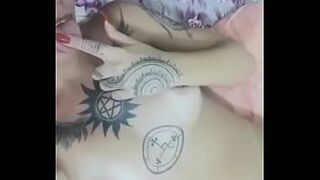 This is Ashley Inked a brand new all tattooed that promises to soon be joining us in adult cinema, horny teasing me if touching all wet follow this cat on Twitter @AshleyAcompanhante