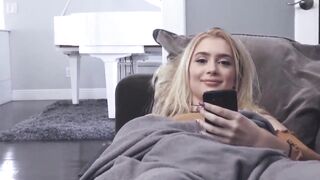 Tiny Anastasia Knight caught masturbating