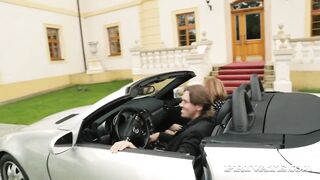 Belle Claire Takes a Creampie in a Mansion...