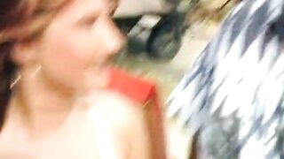 Chubby milf enjoying in hot country