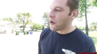 Cute Lindy Lane gets her first big cock