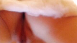 Christmas creamy double orgasm