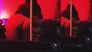 KASSANDRA STORM playing with hubby
