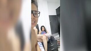 My partner always asks me to take her home ... She told me that she got into a fight with her husband and needed money ... The least was a video