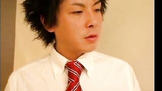 Japanese ladyboy fucking submissive guy