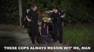 BLACK PATROL - Curvy MILF Police Women Take Advantage Of Black Criminal