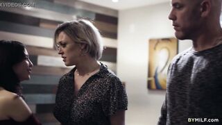 Sick Teen Having Threesome With A Desperate Couple