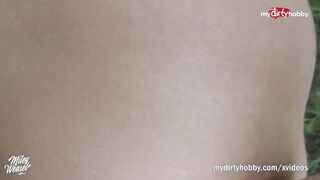 - Blonde amateur does anal in nature
