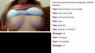 shows me her big tits on webcam