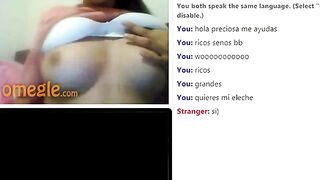 shows me her big tits on webcam