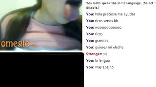 shows me her big tits on webcam