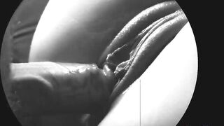 Pussy penetration - A big hot cock penetrates me in slow motion