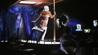 Maksed stripper dances, then chokes tied guy