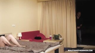 Creepy watches teen masturbating and gets called in