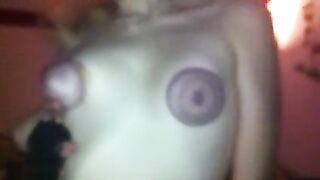 titten abgebunden kurzclip