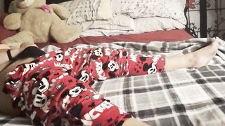 Russian young Slut playing with her self