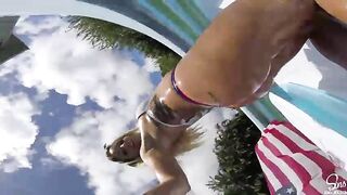 Kissa Sins Twerking and Sucking Johnny Sins Big Cock