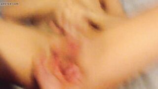 3 minutes of my girlfriend fingering herself to climax