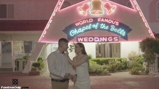 Newlywed couple first time making love