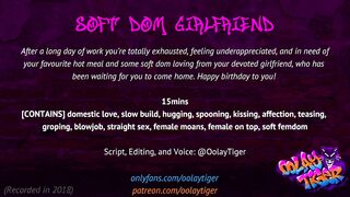 Soft Dom Girlfriend | Erotic Audio Play by Oolay-Tiger