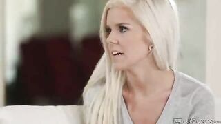 blonde and brunette have first time lesbian experience (pornstube.online)