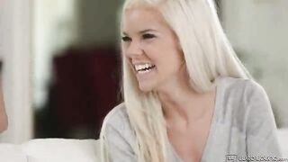 blonde and brunette have first time lesbian experience (pornstube.online)