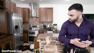 Dixie Lynn Taking Dick From Stepdad Juan Largo & Derrick Ferrari
