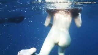 Girls on Tenerife underwater lesbians