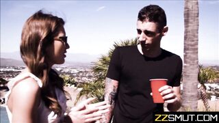 saves girl from bullies and bangs her
