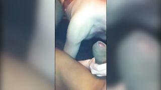 amateur British blonde BBC interracial gangbang