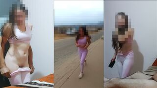 Young-girl don't do it you're married! old bastard fucks with married young-girl and cuckold calls him halfway, 18 yo