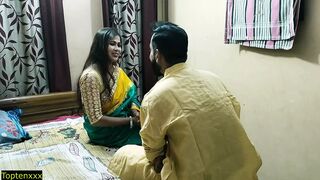 Beautiful Indian bengali bhabhi having sex with property agent! Best Indian web series sex