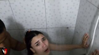 Fucking with the new girl he met at the pool