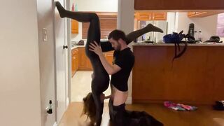 Felicity feline pet play bad kitty gets disciplined