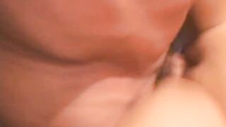 Blonde bombshell with perfect tits gets bent over for a good fuck