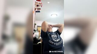 MOBILE FUN 18 - Thai mature watch handjob, show tits in CAM
