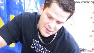 Young pigtailed babysitter fucks her boss in bed