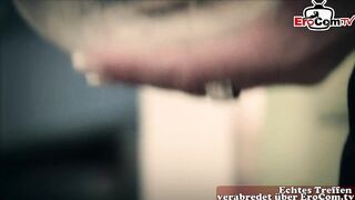 German blonde and brunette Milf threesome FFM