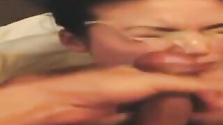 Amateur Asian Facial Compilation 1