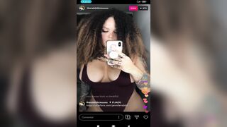 JENNIFER ABOUL LA RABBIT TWERKING LIVE ON INSTAGRAM 3/4