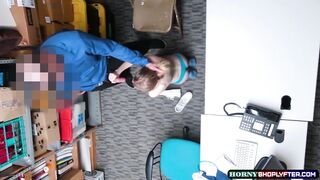Lovely teen shoplifter Catarina gets banged
