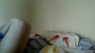 Bulgarian brunette teen webcam home video