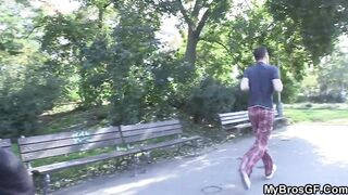 He caught his girlfriend fucking with another dude