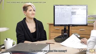 LOAN4K. Loan manager is ready to help girl right after...