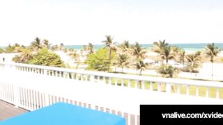 BBW Angelina Castro Is Pounded On Hotel Roof - VNALive.com!