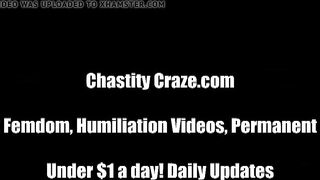You should wear a chastity device 24 7