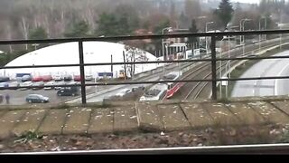 Grandpa meets a teen for public fucking