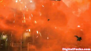 Bigtitted inked pornstar babe gets assfucked