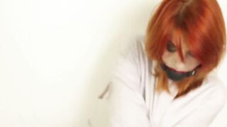 Amber - Devine - in Straight Jacket Challenge