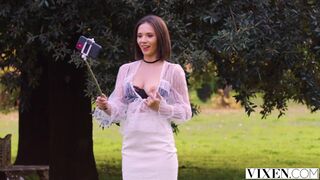 VIXEN Gorgeous influencer Eve seduces one of her fans